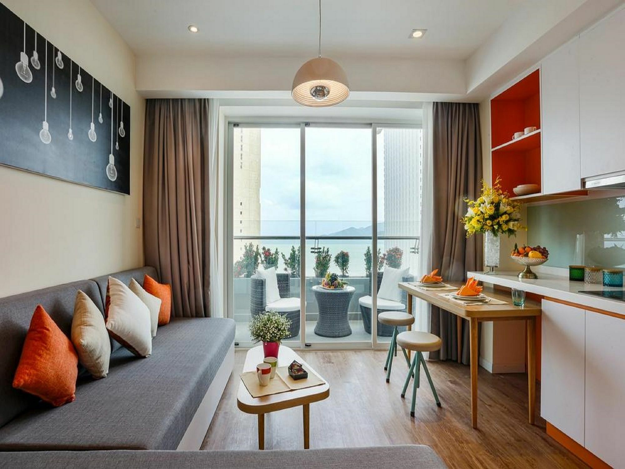 Atlantica Balcony Ocean View Serviced Apartment Nha Trang Eksteriør billede